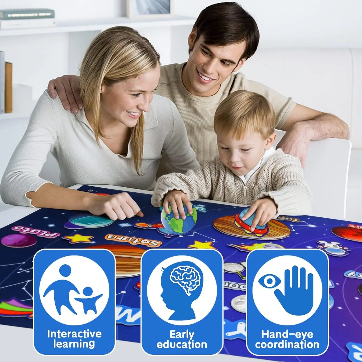 Tablero de Fieltro Montessori – Juego Narrativo y Estimulación Cognitiva