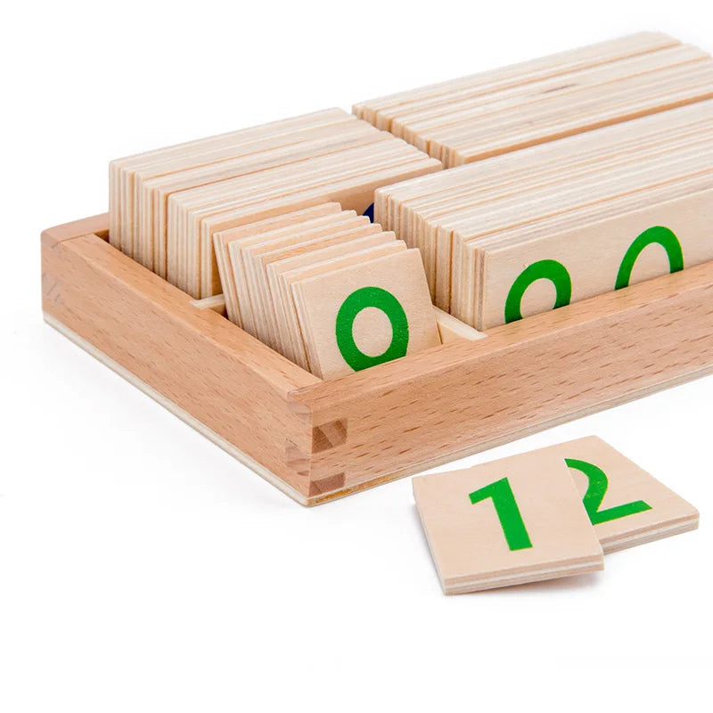 Set de Números Montessori – Aprende Matemáticas de Forma Visual y Manipulativa