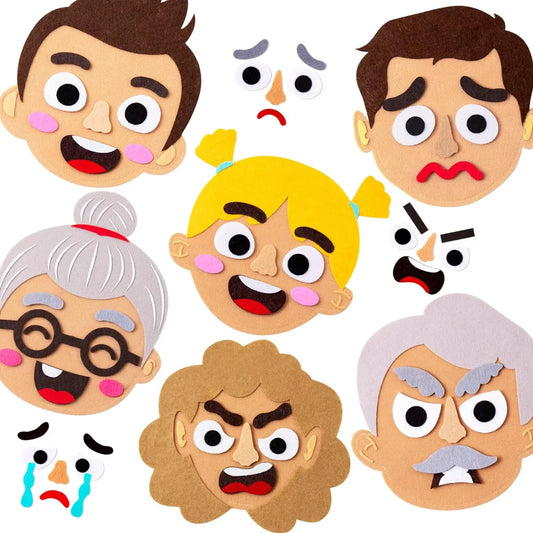 Tableros emocionales sociales Montessori, juguetes sensoriales para niños y niños pequeños, actividades de aprendizaje emocional para niños y niñas