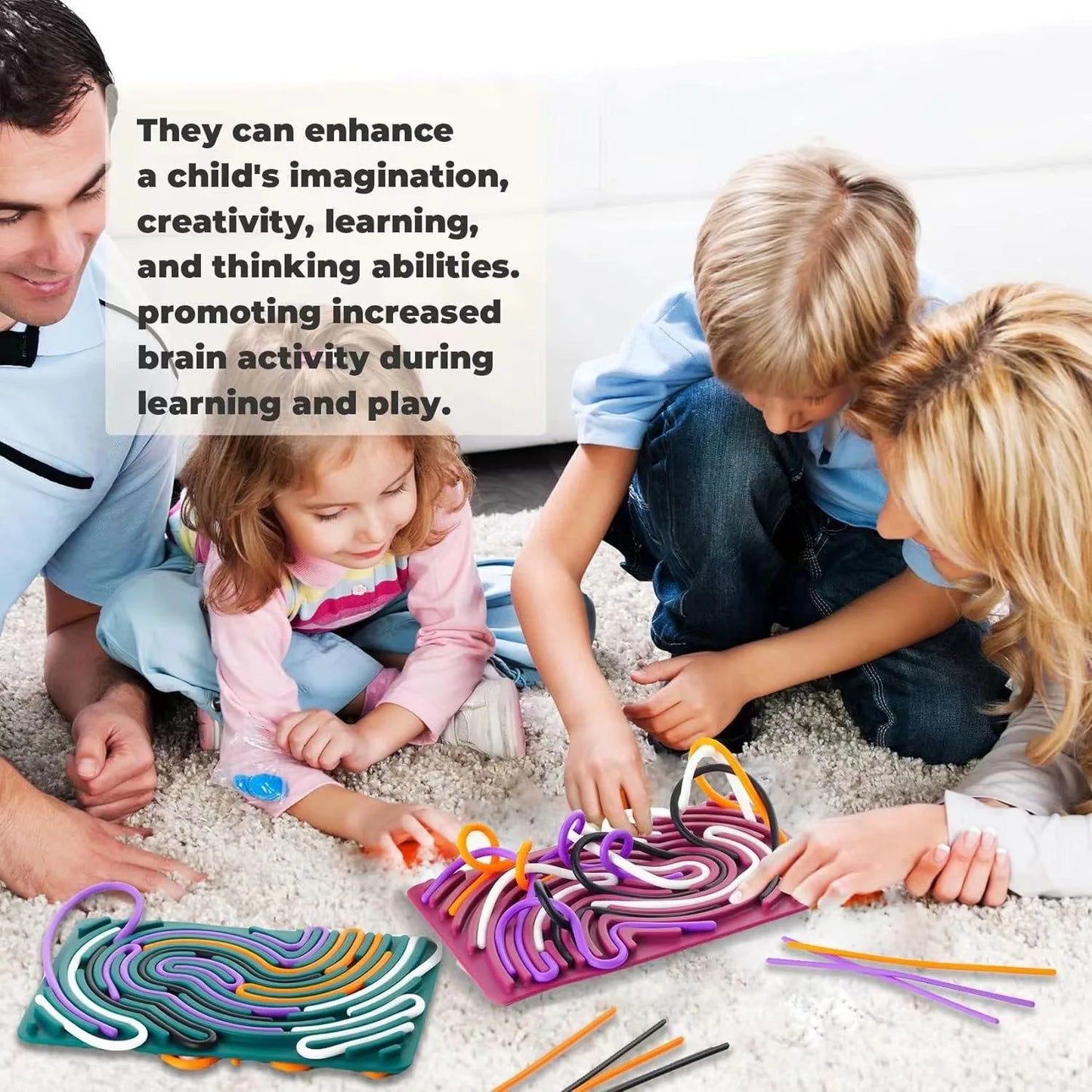 Tablero Sensorial Montessori – Habilidades Motoras y Exploración Autónoma