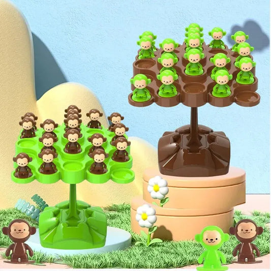 Juego de Equilibrio del Árbol y Monos – Entrena la Coordinación y la Concentración