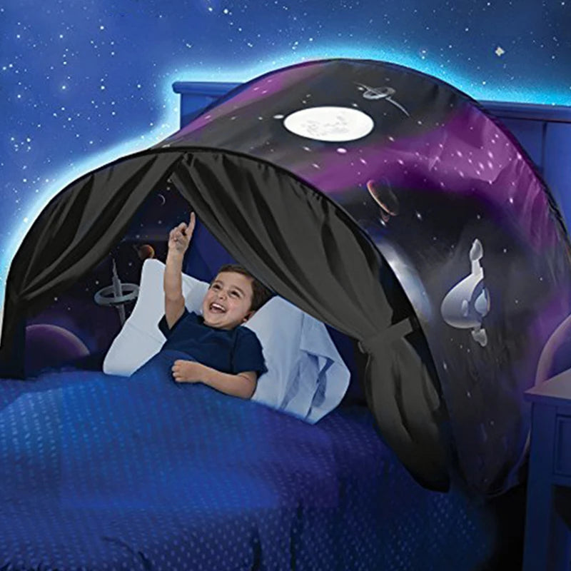 Tienda Dosel para Cama Infantil – Espacio Sensorial y Privado con Bolsillo Organizador