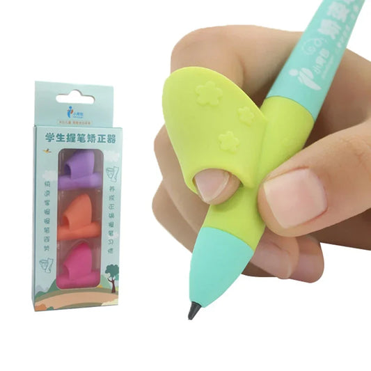 Ayuda a los niños aprenden a sujetar la pluma y escribir corrección de postura mágica se adapta al lápiz suave