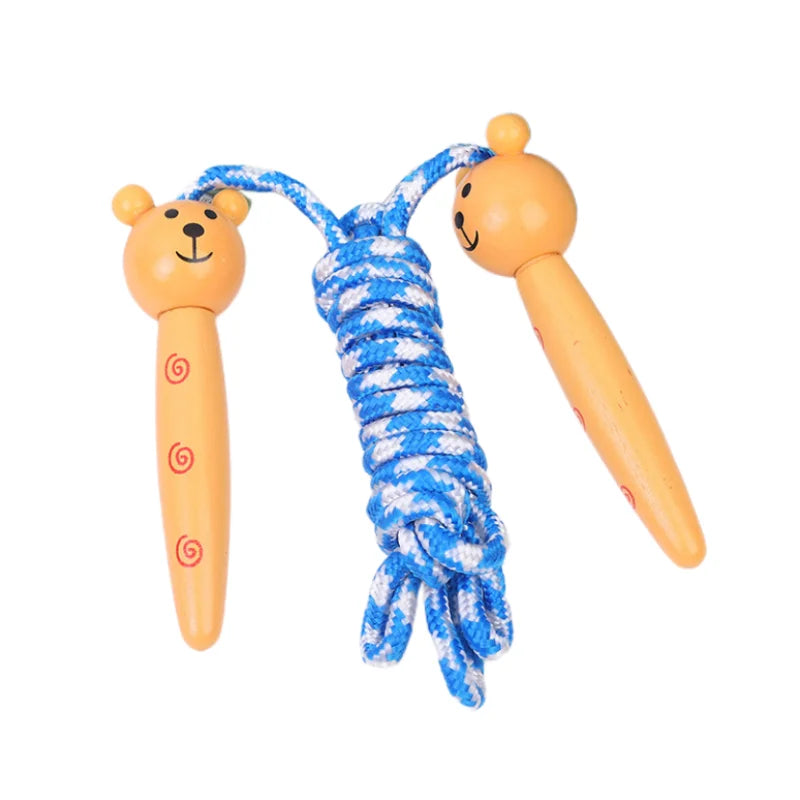 Cuerda de Saltar Ajustable de Algodón – Juego de Movimiento para Niños y Niñas