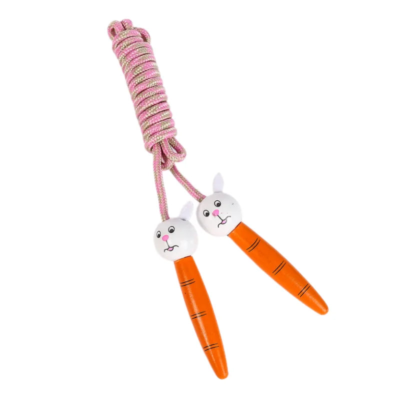 Cuerda de Saltar Ajustable de Algodón – Juego de Movimiento para Niños y Niñas