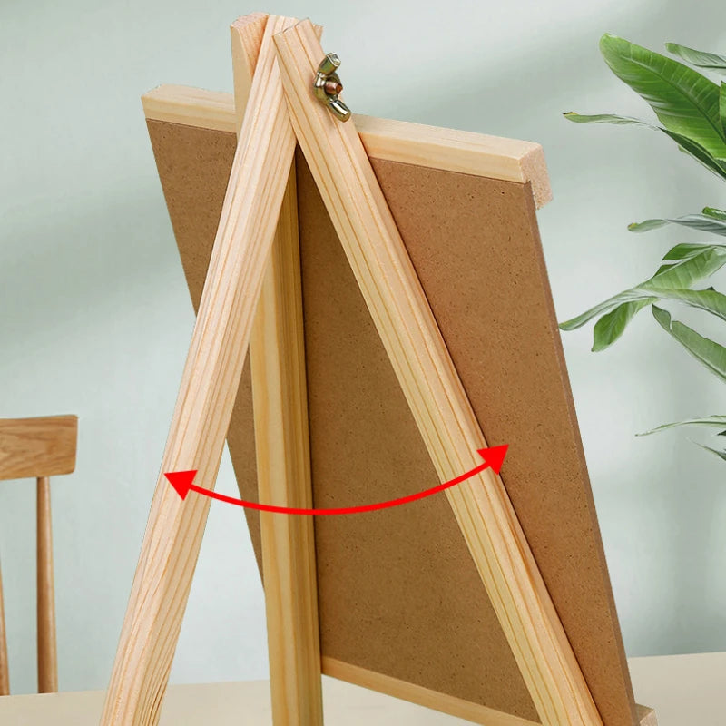 Mini Pizarra de Madera – Escritura Libre y Expresión Visual