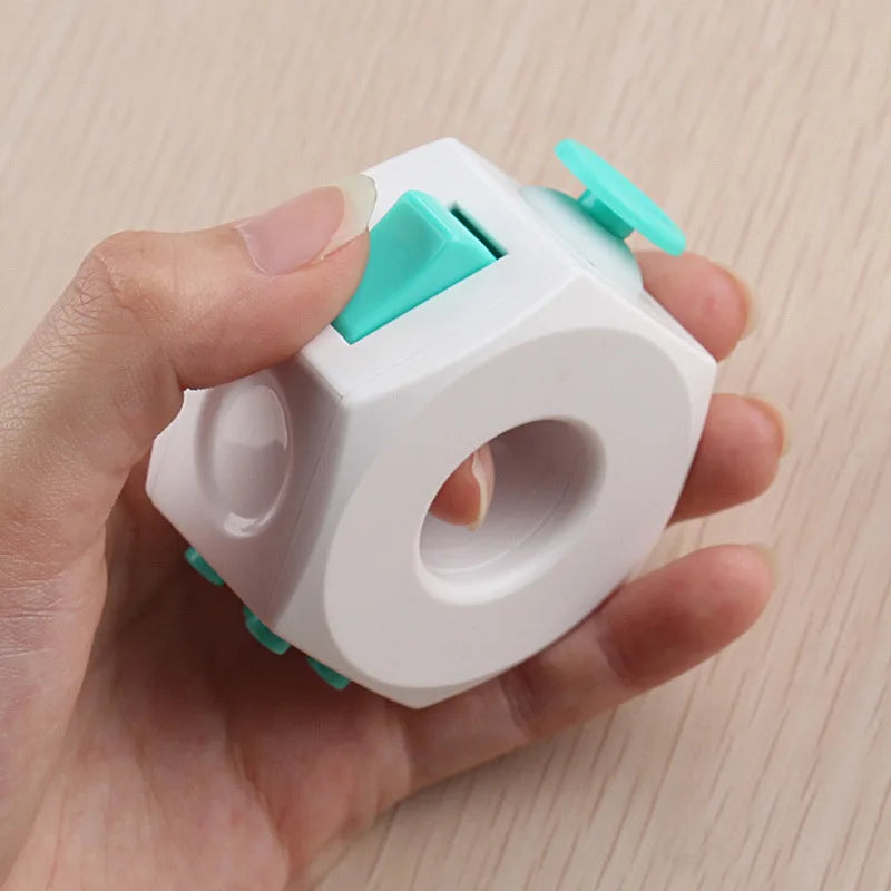 Anillo Fidget con Clic para Dedos – Juego Sensorial y Alivio de la Ansiedad