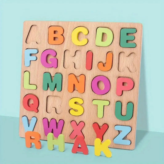 Rompecabezas Montessori de Madera – Asociación Visual y Desarrollo Cognitivo