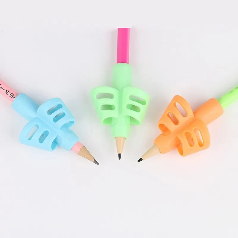 Adaptador Lapiz para Niños 6 Piezas de Soporte de Lápiz de Niños Herramienta de Corrección de Postura de Escritura para Lápices Adaptador Lapiz Pencil Grip de Ergonómicas Herramienta