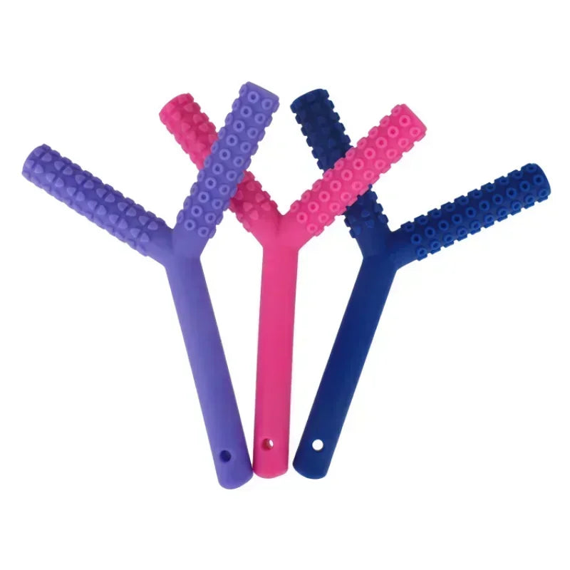 Tubo de masticación para niños, terapia de voz, masajeador de dientes, herramientas de conversación para autismo, habla sensorial, entrenamiento de rehabilitación muscular Oral