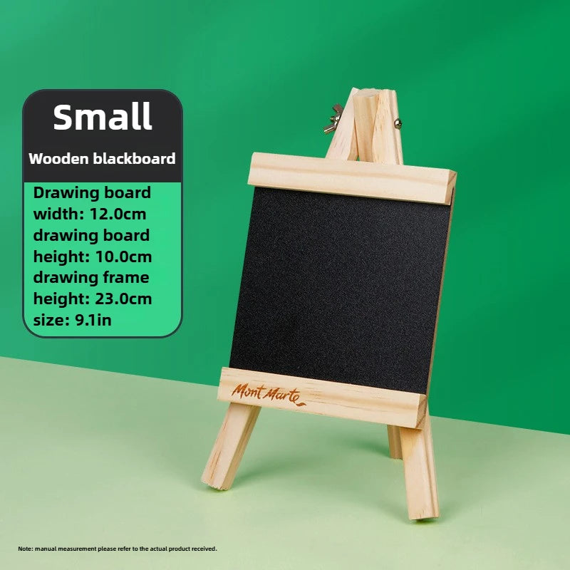 Mini Pizarra de Madera – Escritura Libre y Expresión Visual