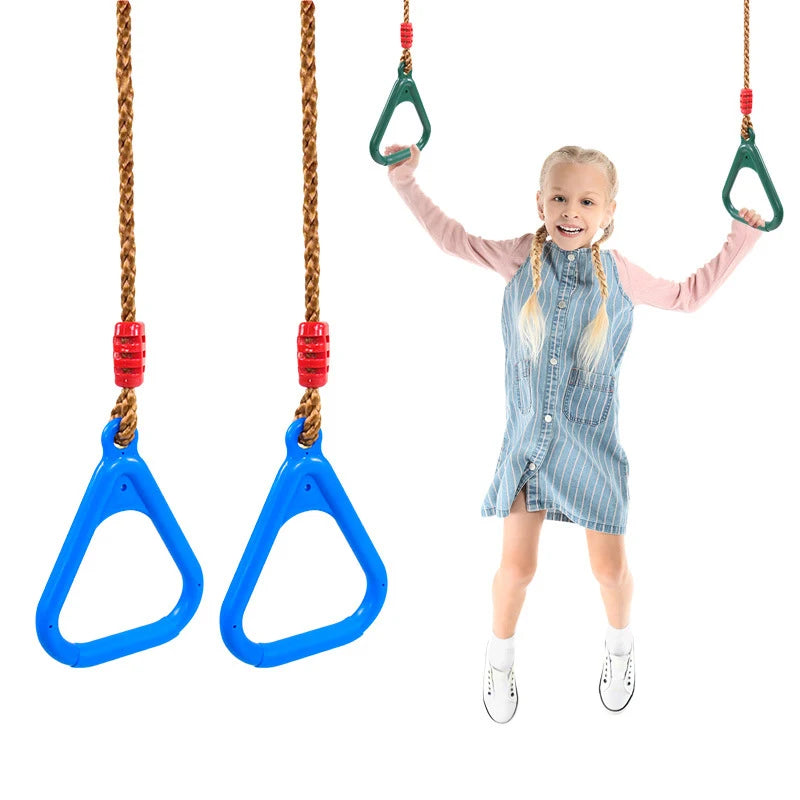 Anillos Sensoriales de Gimnasia – Coordinación y Fuerza para Niños en Interior o Exterior
