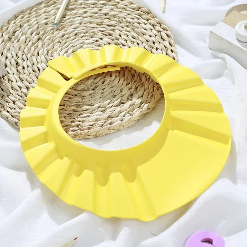 Gorro de Baño Suave para Bebés y Niños – Protección Sensorial y Confort durante el Lavado