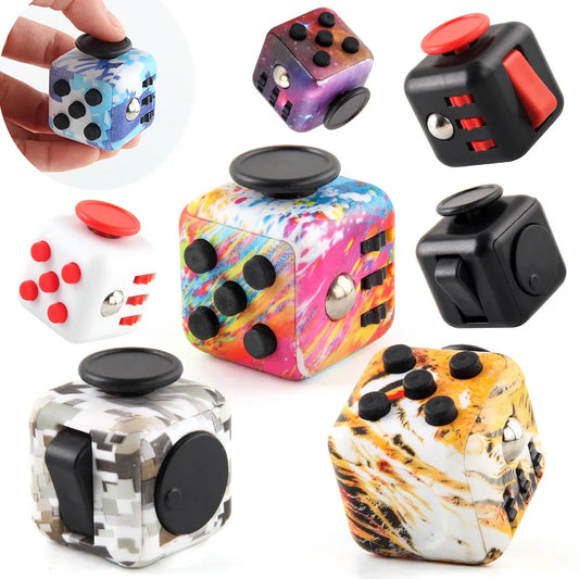 Dado Fidget Antiestrés – Estimula el Movimiento y Mejora el Enfoque