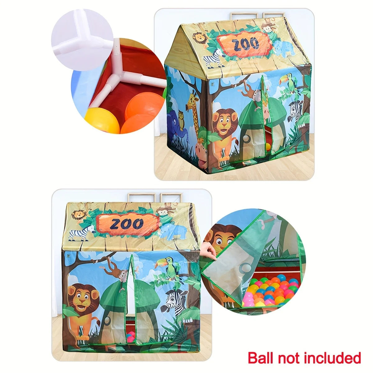 Tienda de Juegos Infantil XL – Espacio Amplio para Relajarse y Jugar Libremente