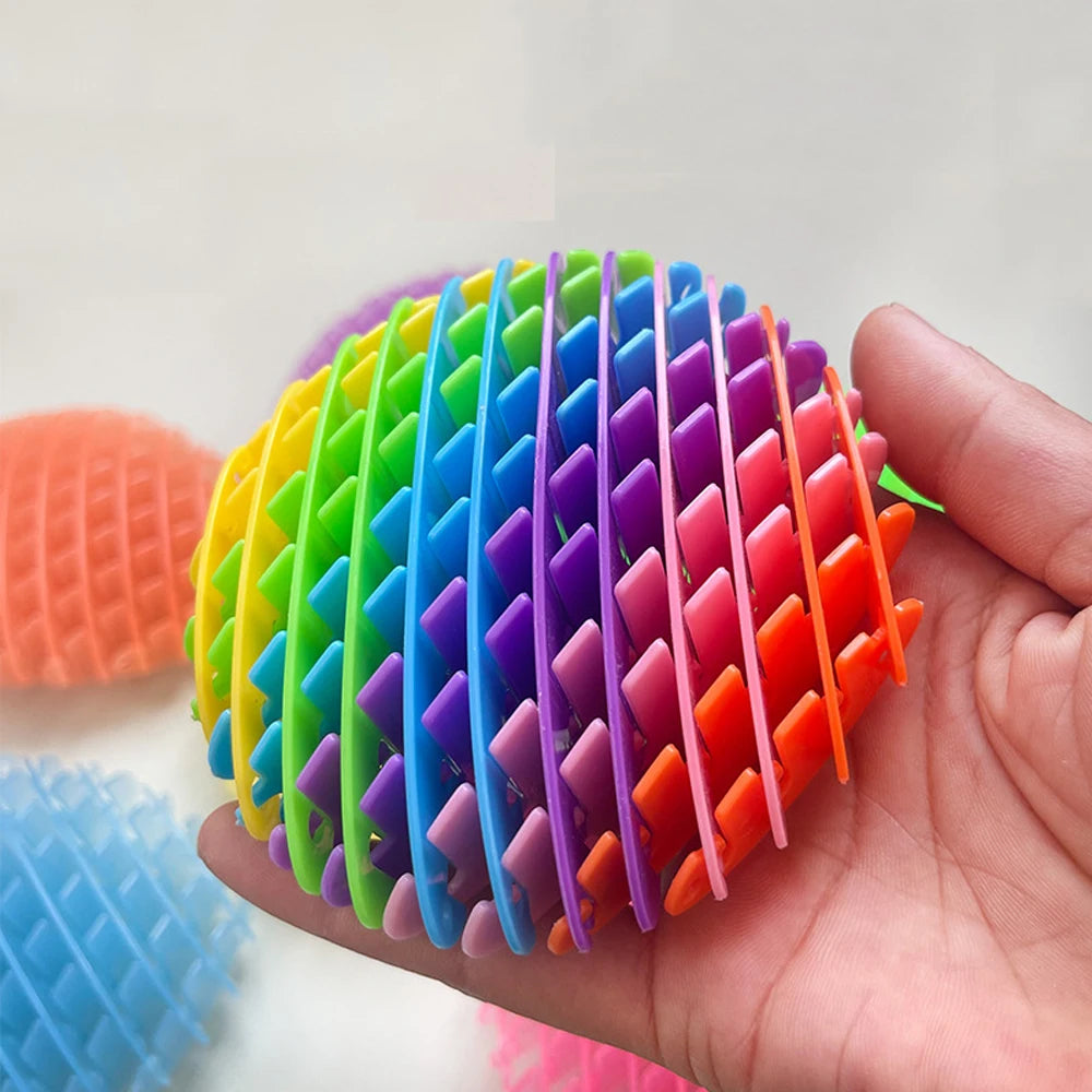 Gusano Fidget 3D Flexible – Juego Sensorial para Aliviar el Estrés