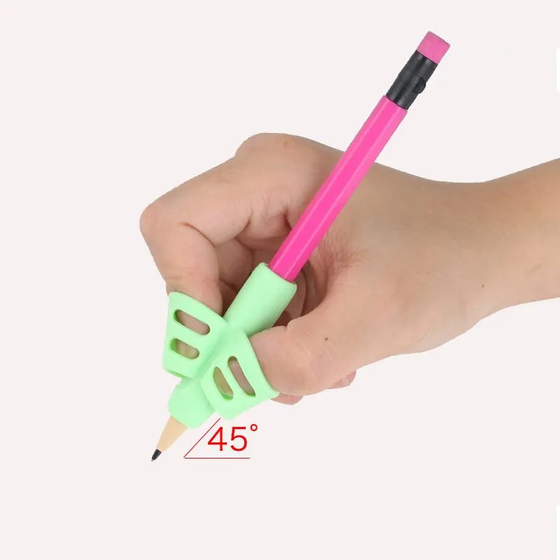 Adaptador Lapiz para Niños 6 Piezas de Soporte de Lápiz de Niños Herramienta de Corrección de Postura de Escritura para Lápices Adaptador Lapiz Pencil Grip de Ergonómicas Herramienta