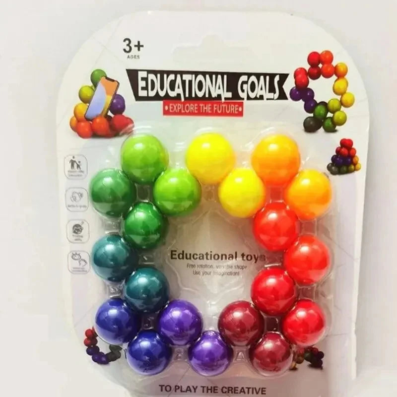 Bola Educativa Sensorial 3D – Juego de Concentración y Coordinación Manual