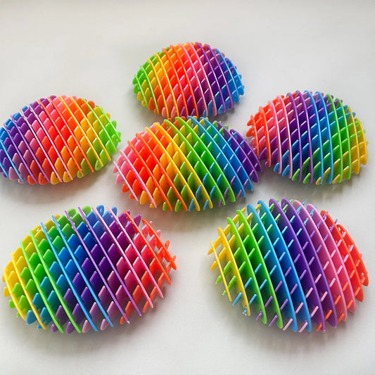 Gusano Fidget 3D Flexible – Juego Sensorial para Aliviar el Estrés