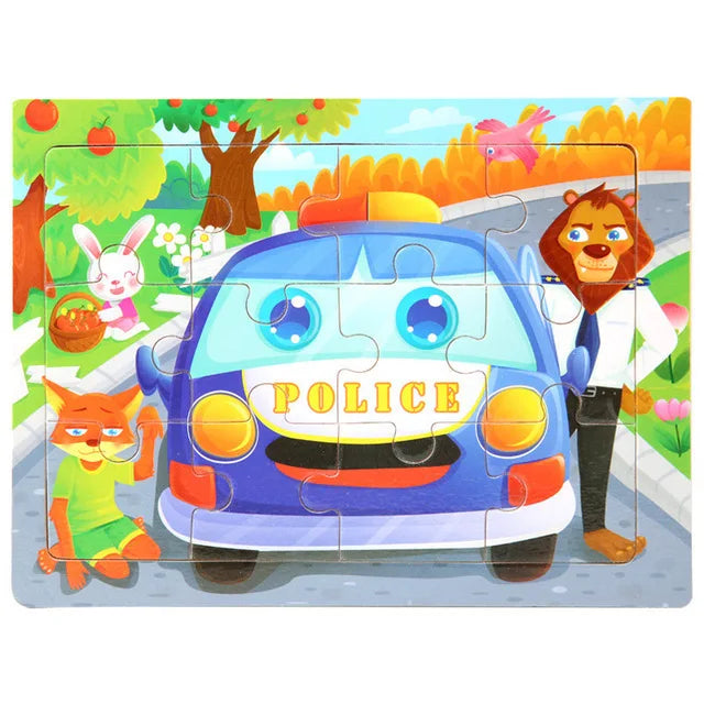 Rompecabezas 3D de Animales – Juego de Observación y Coordinación