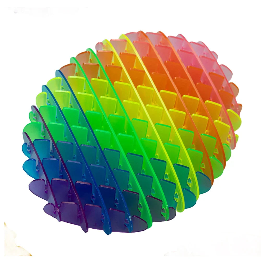 Gusano Fidget 3D Flexible – Juego Sensorial para Aliviar el Estrés