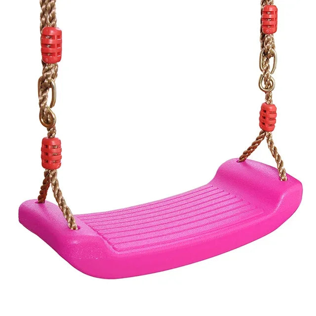 Columpio Curvo Arcoíris – Juego Sensorial para Interior y Exterior con Altura Ajustable