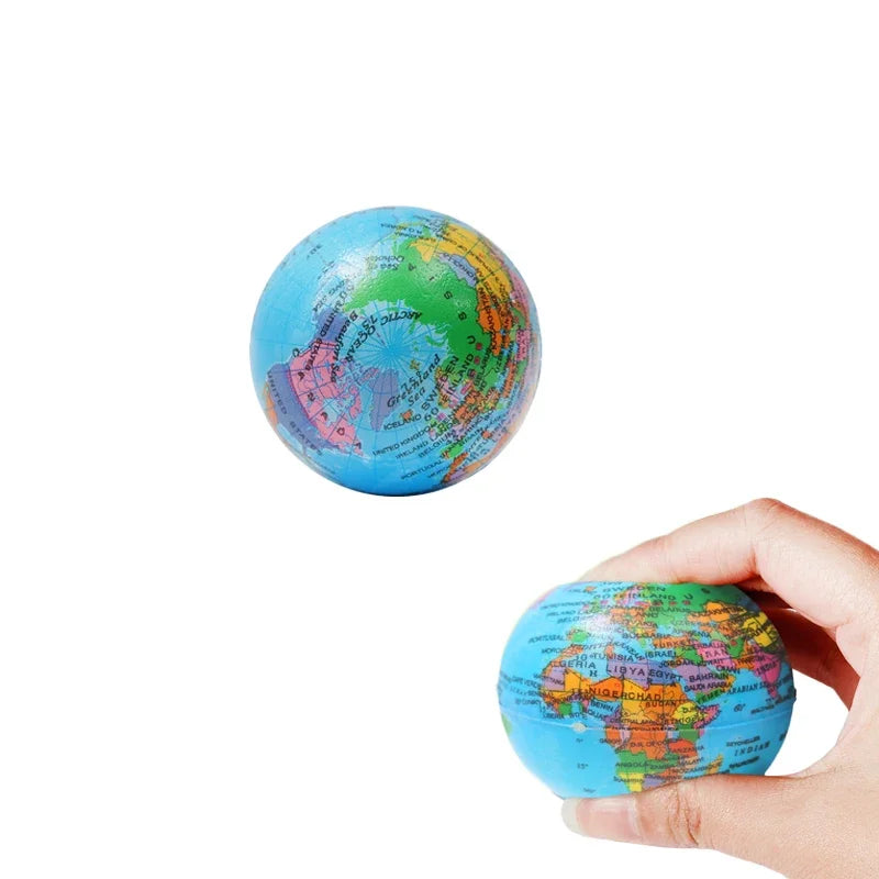 Divertidos juguetes para apretar para aliviar el estrés, pelota para apretar de espuma PU, juguetes de esponja para ejercicio de muñeca y mano para niños, adultos y niños, regalos creativos