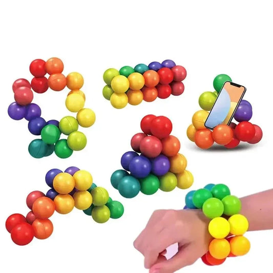 Bola Educativa Sensorial 3D – Juego de Concentración y Coordinación Manual