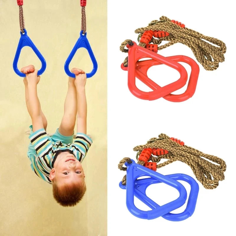 Anillos Sensoriales de Gimnasia – Coordinación y Fuerza para Niños en Interior o Exterior