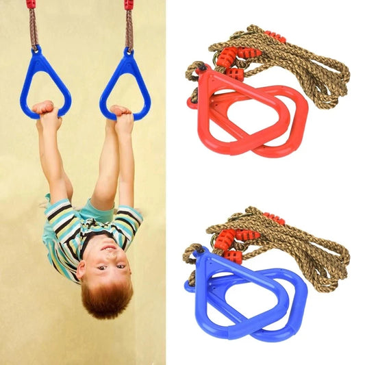 Anillos Sensoriales de Gimnasia – Coordinación y Fuerza para Niños en Interior o Exterior