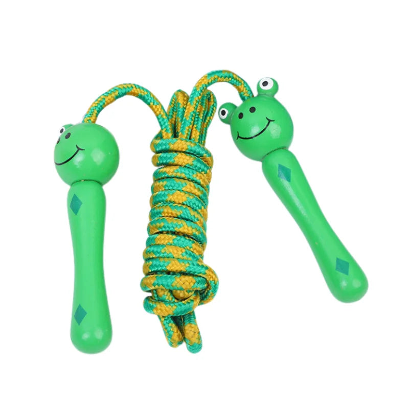 Cuerda de Saltar Ajustable de Algodón – Juego de Movimiento para Niños y Niñas