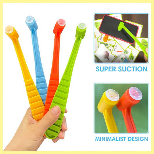 Juego Sensorial de Succión y Tarjetas – Aprendizaje Visual y Coordinación