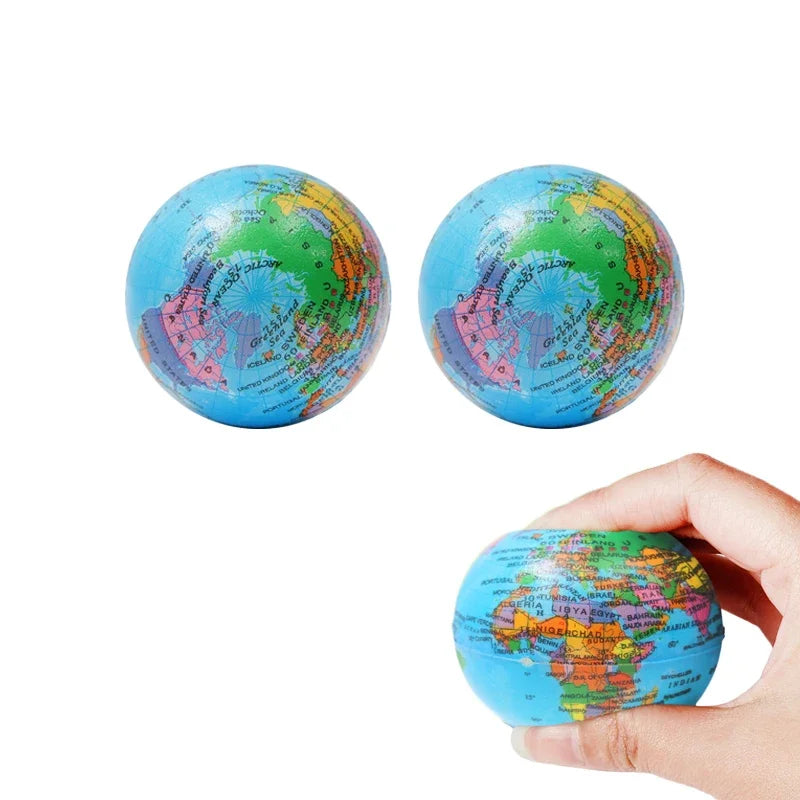 Divertidos juguetes para apretar para aliviar el estrés, pelota para apretar de espuma PU, juguetes de esponja para ejercicio de muñeca y mano para niños, adultos y niños, regalos creativos