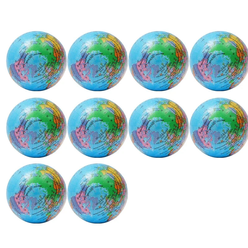 Divertidos juguetes para apretar para aliviar el estrés, pelota para apretar de espuma PU, juguetes de esponja para ejercicio de muñeca y mano para niños, adultos y niños, regalos creativos