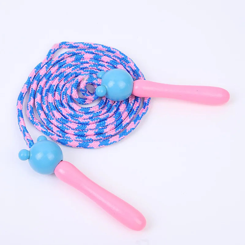 Cuerda de Saltar Ajustable de Algodón – Juego de Movimiento para Niños y Niñas