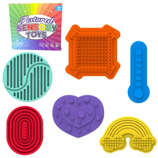 Fidget Sensorial de Silicona – Estimulación Táctil y Calma para Manos Inquietas
