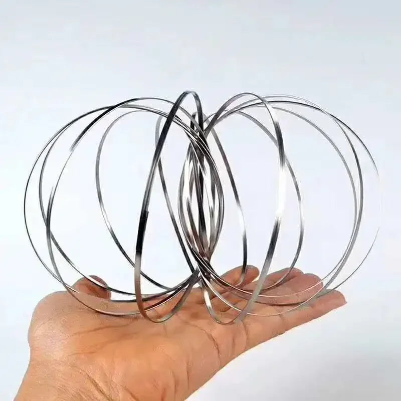Anillo mágico de toroflux cinético: juguete de flujo colorido para actividades divertidas y inquietos al aire libre, perfecto para niños y adultos