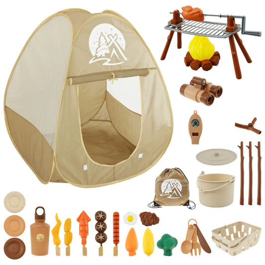 Tienda de Campaña Portátil para Niños – Juego de Aventura Sensorial Interior y Exterior