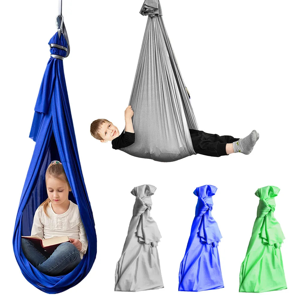 Columpio Sensorial Tipo Saco – Terapia de Movimiento y Regulación Sensorial