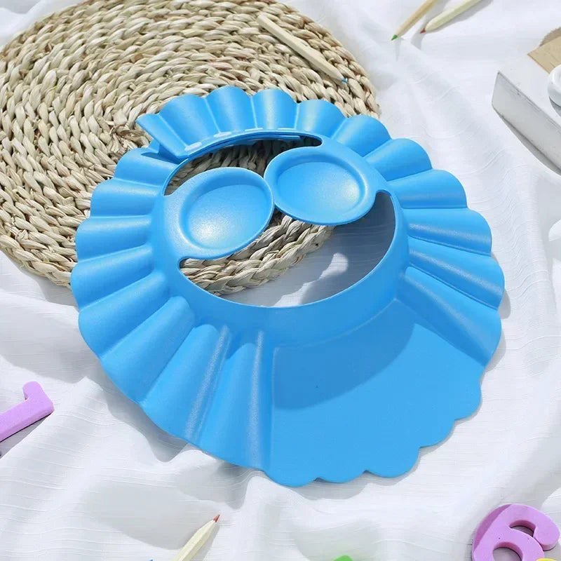 Gorro de Baño Suave para Bebés y Niños – Protección Sensorial y Confort durante el Lavado