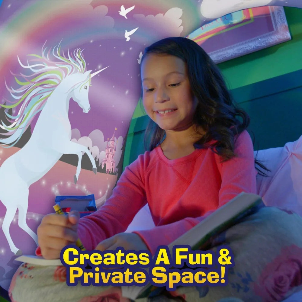 Tienda Dosel para Cama Infantil – Espacio Sensorial y Privado con Bolsillo Organizador