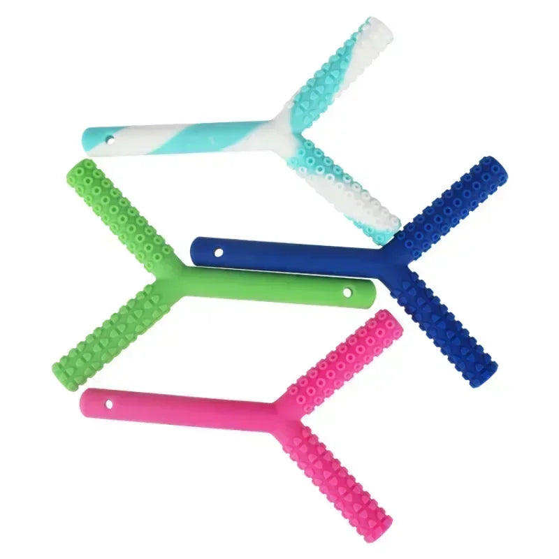 Tubo de masticación para niños, terapia de voz, masajeador de dientes, herramientas de conversación para autismo, habla sensorial, entrenamiento de rehabilitación muscular Oral