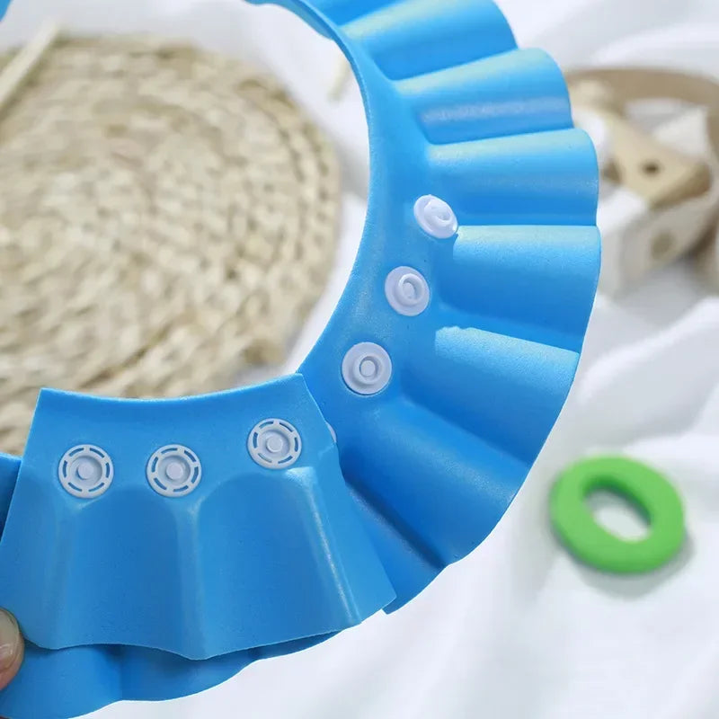 Gorro de Baño Suave para Bebés y Niños – Protección Sensorial y Confort durante el Lavado