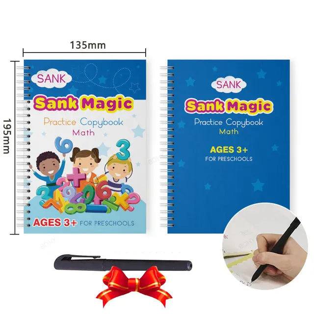 Cuadernos Mágicos Reutilizables – Trazado de Letras en Español, Inglés y Francés