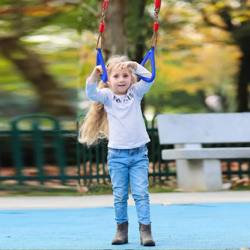 Anillos Sensoriales de Gimnasia – Coordinación y Fuerza para Niños en Interior o Exterior