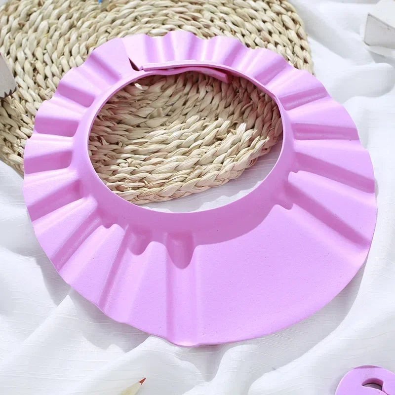 Gorro de Baño Suave para Bebés y Niños – Protección Sensorial y Confort durante el Lavado