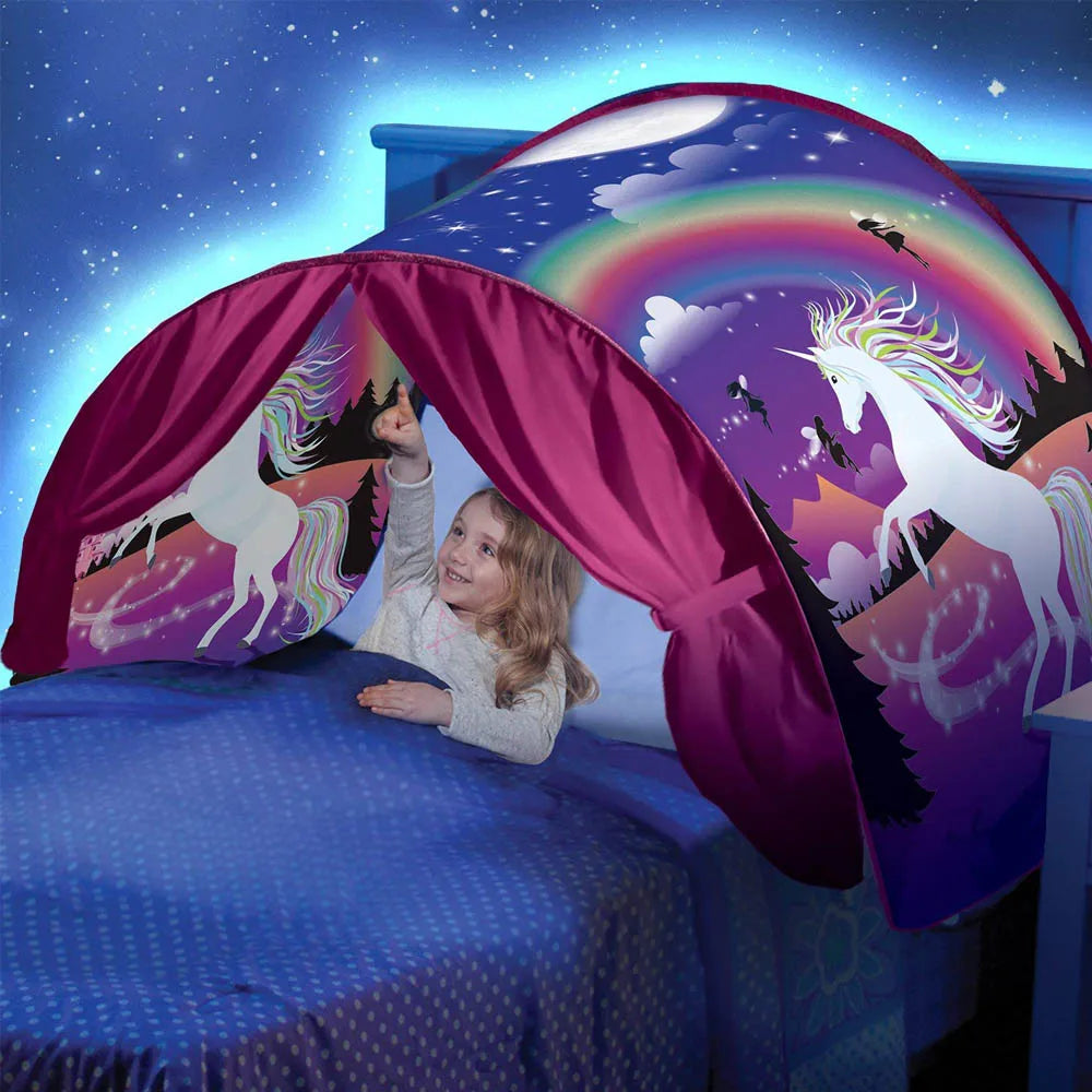 Tienda Dosel para Cama Infantil – Espacio Sensorial y Privado con Bolsillo Organizador