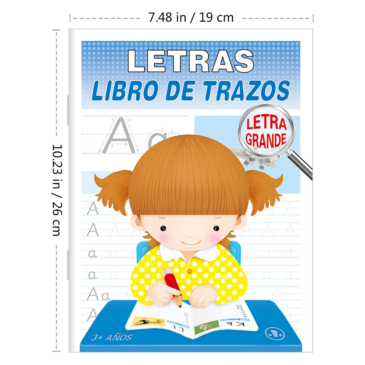 Cuaderno de Caligrafía en Español – Mejora de Escritura con Bolígrafo Guía