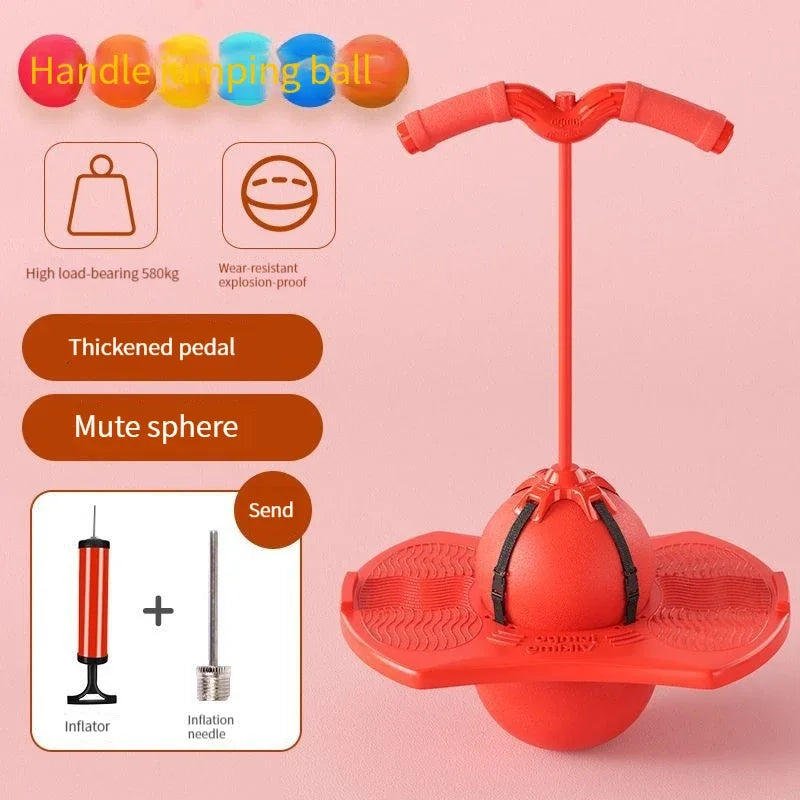 Pelota de Rebote Tipo Rana – Juego Activo para Mejorar el Equilibrio y la Coordinación