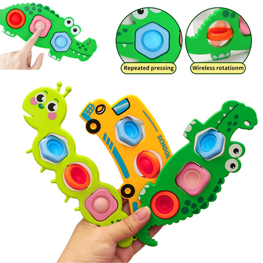 Set de Fidget con presión para Dedos – Estimula la Motricidad Fina y Alivia el Estrés